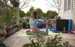 Large Deck Boxes>Keter Brightwood 120 Gallon Deck Box - Brown