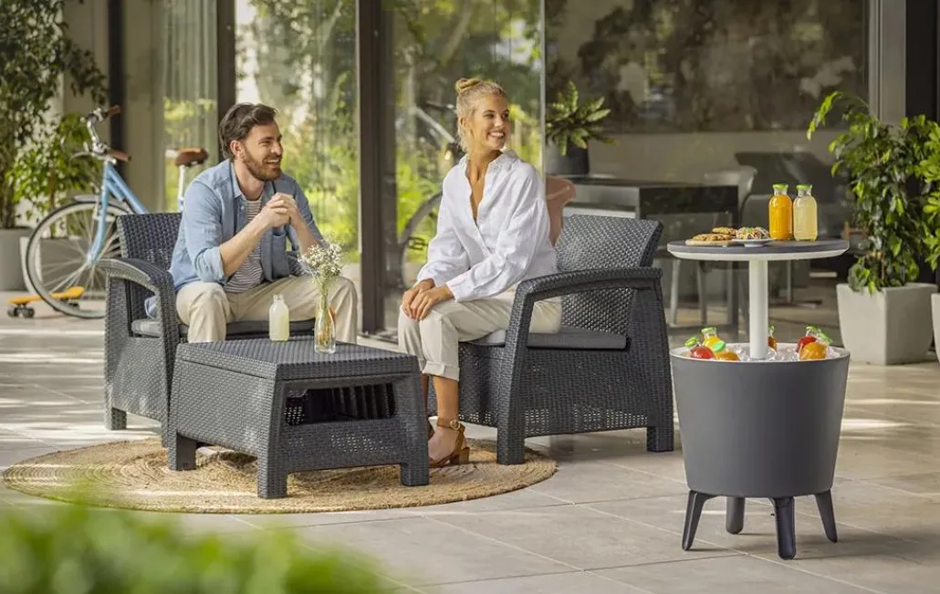 Cool Bars>Keter Classic 7.5 Gallon Cool Bar - Graphite