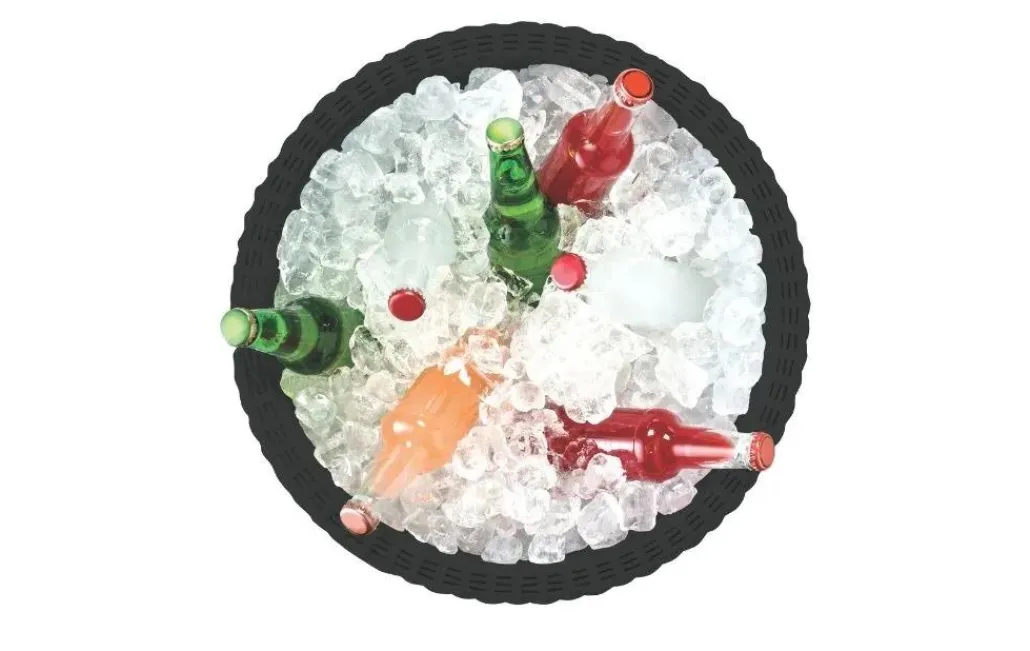 Outdoor Side Tables|Cool Bars>Keter Cooler Side Table - Graphite