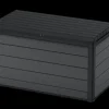 Large Deck Boxes>Keter Cortina 200 Gallon Deck Box - Graphite