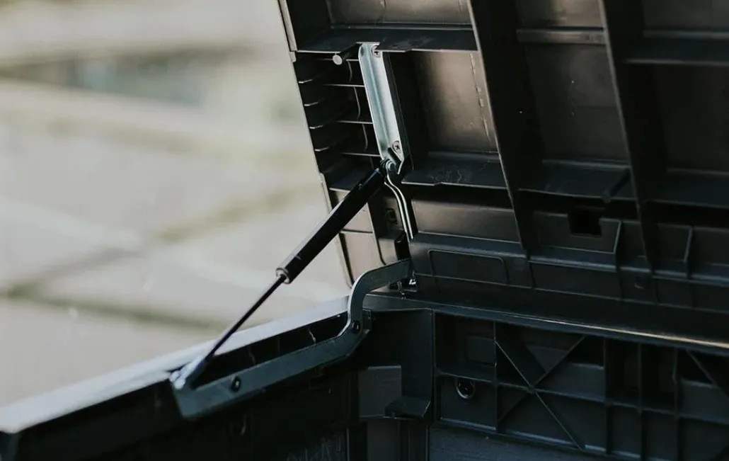 Large Deck Boxes>Keter Cortina 200 Gallon Deck Box - Graphite