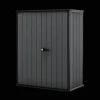 Storage Cabinets & Shelving Units|Vertical Sheds>Keter Cortina Alto Storage Shed - Graphite