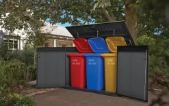 Small Sheds|Trash Can Storage Sheds><noscript><img width=