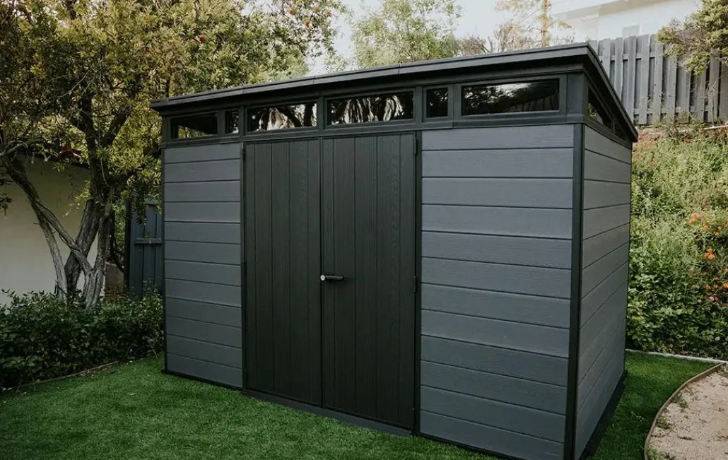 Large Sheds>Keter Cortina 11x7 Storage Shed - Graphite