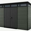 Large Sheds>Keter Cortina 11x7 Storage Shed - Green