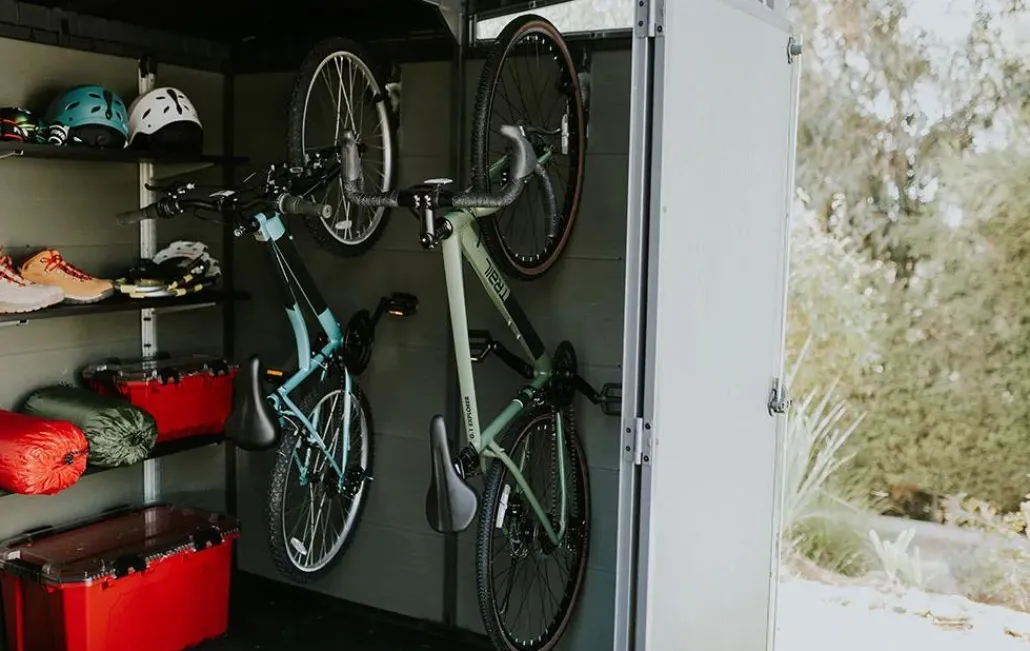 Large Sheds>Keter Cortina 11x7 Storage Shed - Green