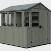 Medium Sheds>Keter Darwin 6x8 Potting Shed - Green