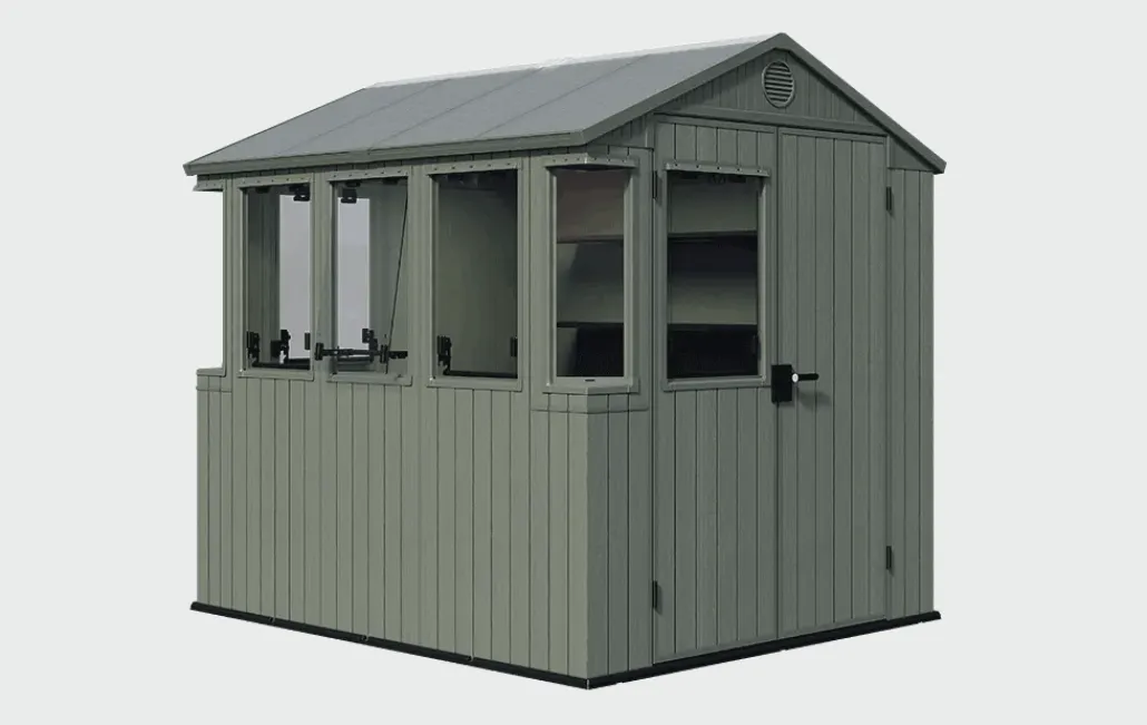 Medium Sheds>Keter Darwin 6x8 Potting Shed - Green