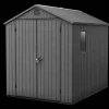 Medium Sheds>Keter Darwin 6x8 Storage Shed - Graphite
