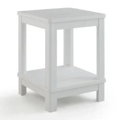Outdoor Side Tables>Keter Deluxe Adirondack Side Table - White