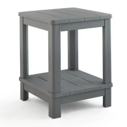 Outdoor Side Tables>Keter Deluxe Adirondack Side Table - Grey