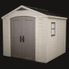 Medium Sheds>Keter Factor 8x8 Storage Shed - Brown
