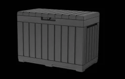 Small Deck Boxes>Keter Kentwood 50 Gallon Deck Box - Graphite