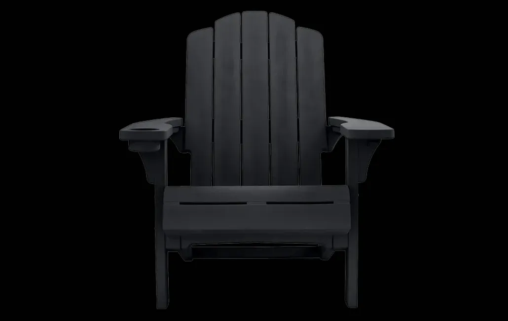 Adirondack Chairs>Keter Kiawah Adirondack Chair - Graphite