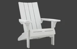 Adirondack Chairs>Keter Modern Adirondack Chair - White