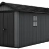 Large Sheds>Keter Newton Plus 7.5x17 Storage Shed - Graphite