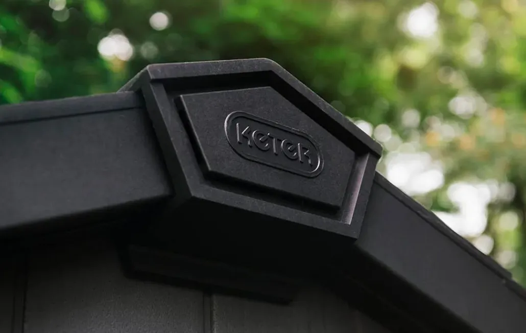 Medium Sheds>Keter Newton Plus 7.5x7 Storage Shed - Graphite