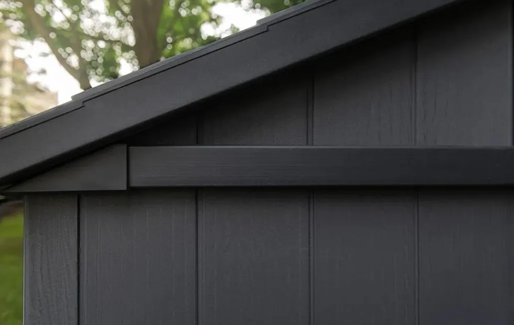 Medium Sheds>Keter Newton Plus 7.5x7 Storage Shed - Graphite