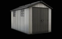 Large Sheds>Keter Oakland 7.5x13 Storage Shed - Grey