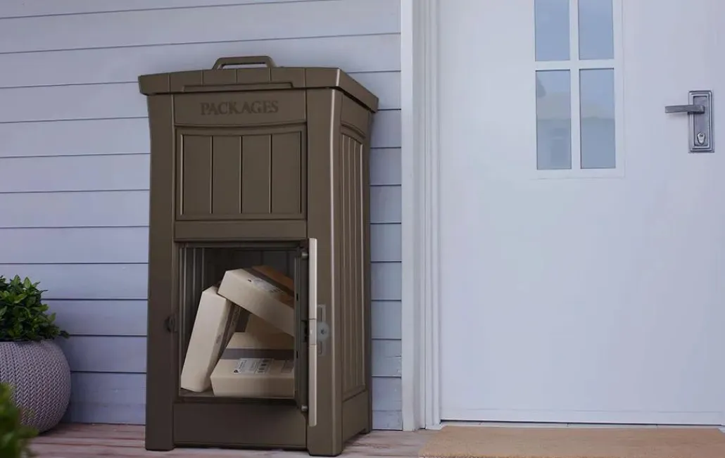 Package Protection>Keter Package Delivery Box - Brown