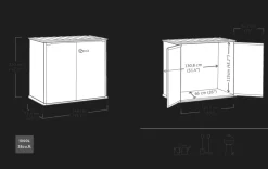 Storage Cabinets & Shelving Units|Horizontal Sheds><noscript><img width=