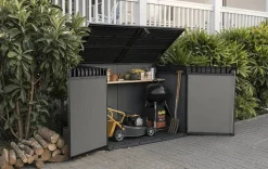 Trash Can Storage Sheds|Horizontal Sheds><noscript><img width=