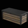 Large Deck Boxes>Keter Signature 120 Gallon Deck Box - Walnut Brown