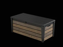 Large Deck Boxes>Keter Signature 120 Gallon Deck Box - Walnut Brown
