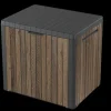 Small Deck Boxes>Keter Signature 30 Gallon Deck Box - Walnut Brown