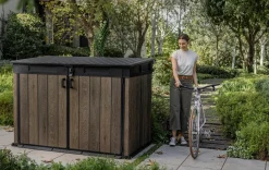 Trash Can Storage Sheds|Horizontal Sheds><noscript><img width=