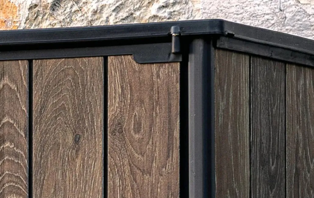 Small Sheds|Storage Cabinets & Shelving Units>Keter Signature Vertical Storage Shed - Walnut Brown