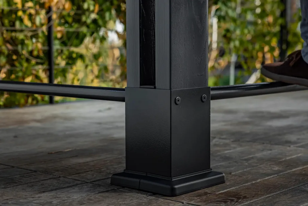 Gazebos>Keter Signature 8x6.5 Grill Gazebo - Rosewood Brown