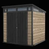 Medium Sheds>Keter Signature 7x7 Storage Shed - Ashwood Brown