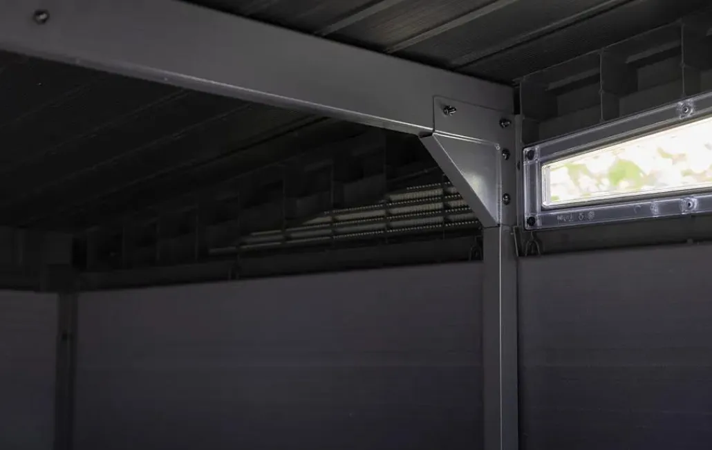 Medium Sheds>Keter Signature 9x7 Storage Shed - Ashwood Brown