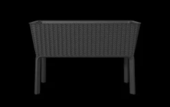 Garden Beds>Keter Splendor 31.7 Gallon Elevated Garden Bed - Graphite