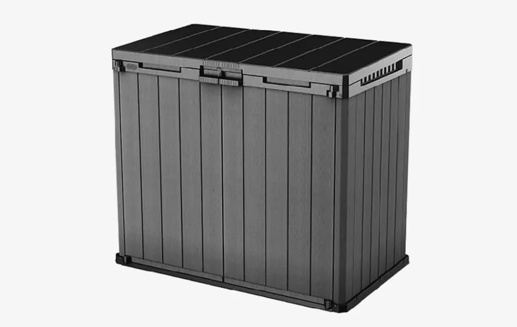 Trash Can Storage Sheds|Horizontal Sheds>Keter Store-It-Out Darwin Storage Shed - Graphite