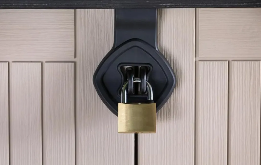 Trash Can Storage Sheds|Horizontal Sheds>Keter Store-It-Out Midi Storage Shed - Brown