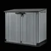 Trash Can Storage Sheds|Horizontal Sheds>Keter Store-It-Out Prime Storage Shed - Graphite