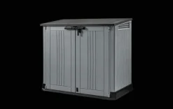 Trash Can Storage Sheds|Horizontal Sheds>Keter Store-It-Out Prime Storage Shed - Graphite