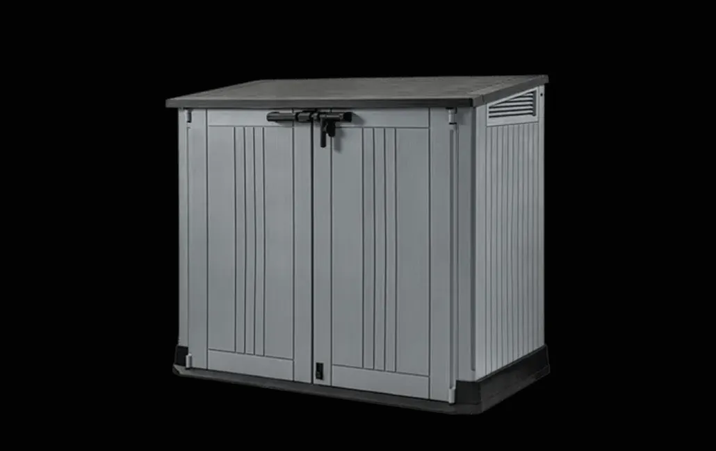 Trash Can Storage Sheds|Horizontal Sheds>Keter Store-It-Out Prime Storage Shed - Graphite