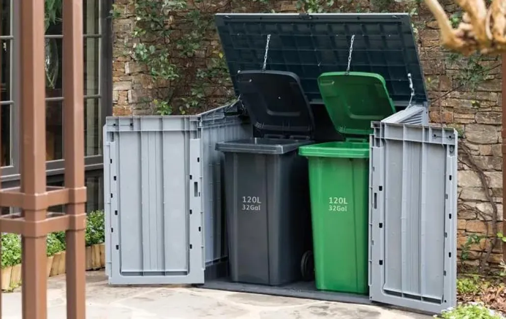 Trash Can Storage Sheds|Horizontal Sheds>Keter Store-It-Out Prime Storage Shed - Graphite