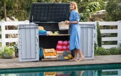 Trash Can Storage Sheds|Horizontal Sheds><noscript><img width=