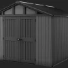 Large Sheds>Keter Stronghold 10x11.5 Storage Shed - Graphite