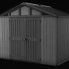 Large Sheds>Keter Stronghold 10x8 Storage Shed - Graphite