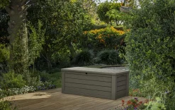 Large Deck Boxes>Keter Westwood 150 Gallon Deck Box - Taupe